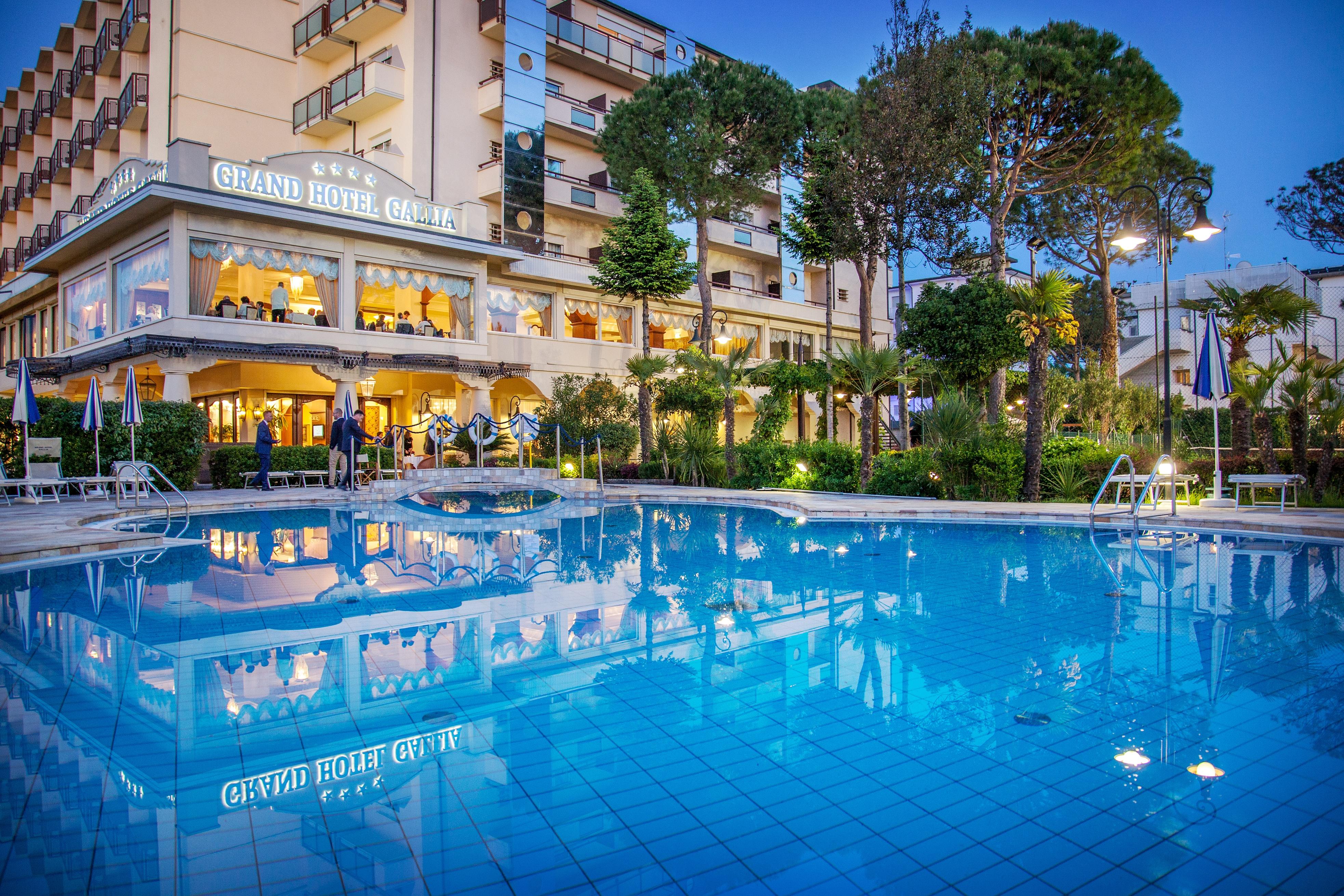 Grand Hotel Gallia Milano Marittima Esterno foto